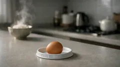 달걀밥 만들 때 달걀 굴러가는 문제, 하겐다즈 뚜껑 하나로 끝내는 법