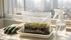 지퍼백으로 화분 만들기, 베란다 텃밭에서 당근·우엉 수확하는 방법